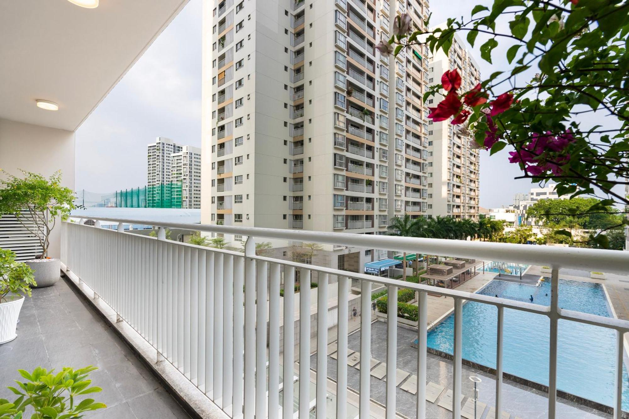 Scenic Valley Serviced Apartment Ho Si Minh-város Kültér fotó